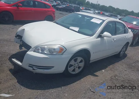 2008 Chevrolet Impala Lt из США, поврежденный, VIN 2G1WT58N989263676